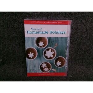 Martha Stewart Homemade Holidays DVD The Holiday Collection Cooking Baking